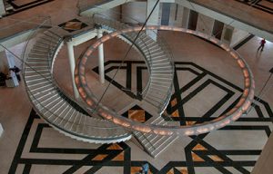 Museum of Islamic Art Staircase, Doha, Qatar