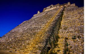 Pyramid of the Magician, Yucatán Peninsula, Mexico